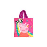 Toalla poncho 300 gr 60 x 60 cm Peppa Pig