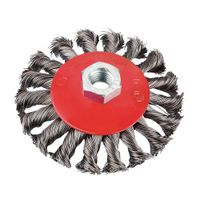 Grata Circular Acero Trenzado 100mm KWB