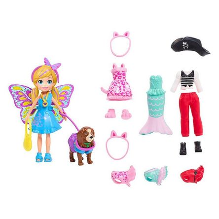 Muñeca Pack Disfraces Polly Pocket GDM15 Muñeca Pack Disfraces Polly Pocket GDM15