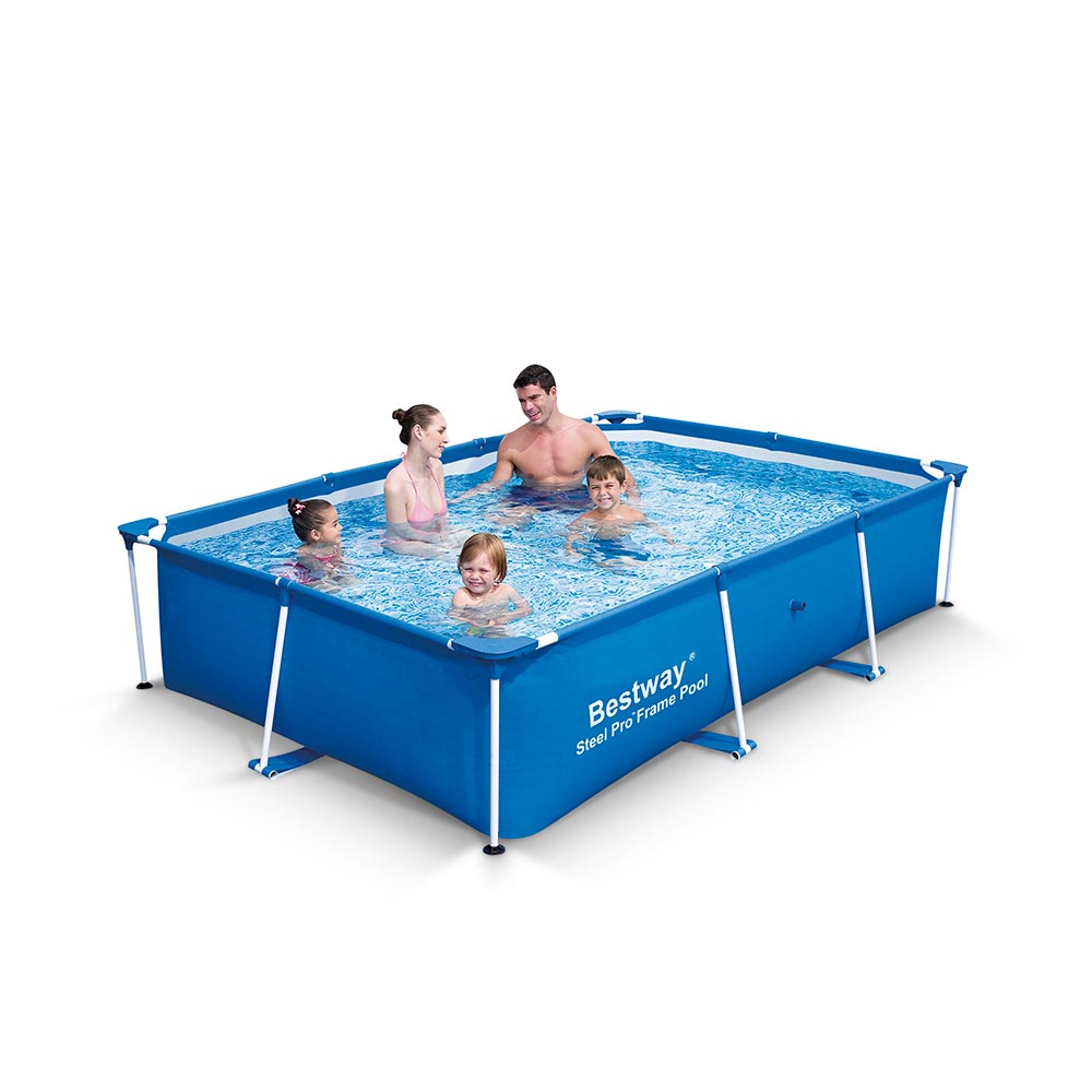 piscina estructural splash frame