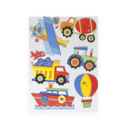 Stickers 3D Transporte - Promart