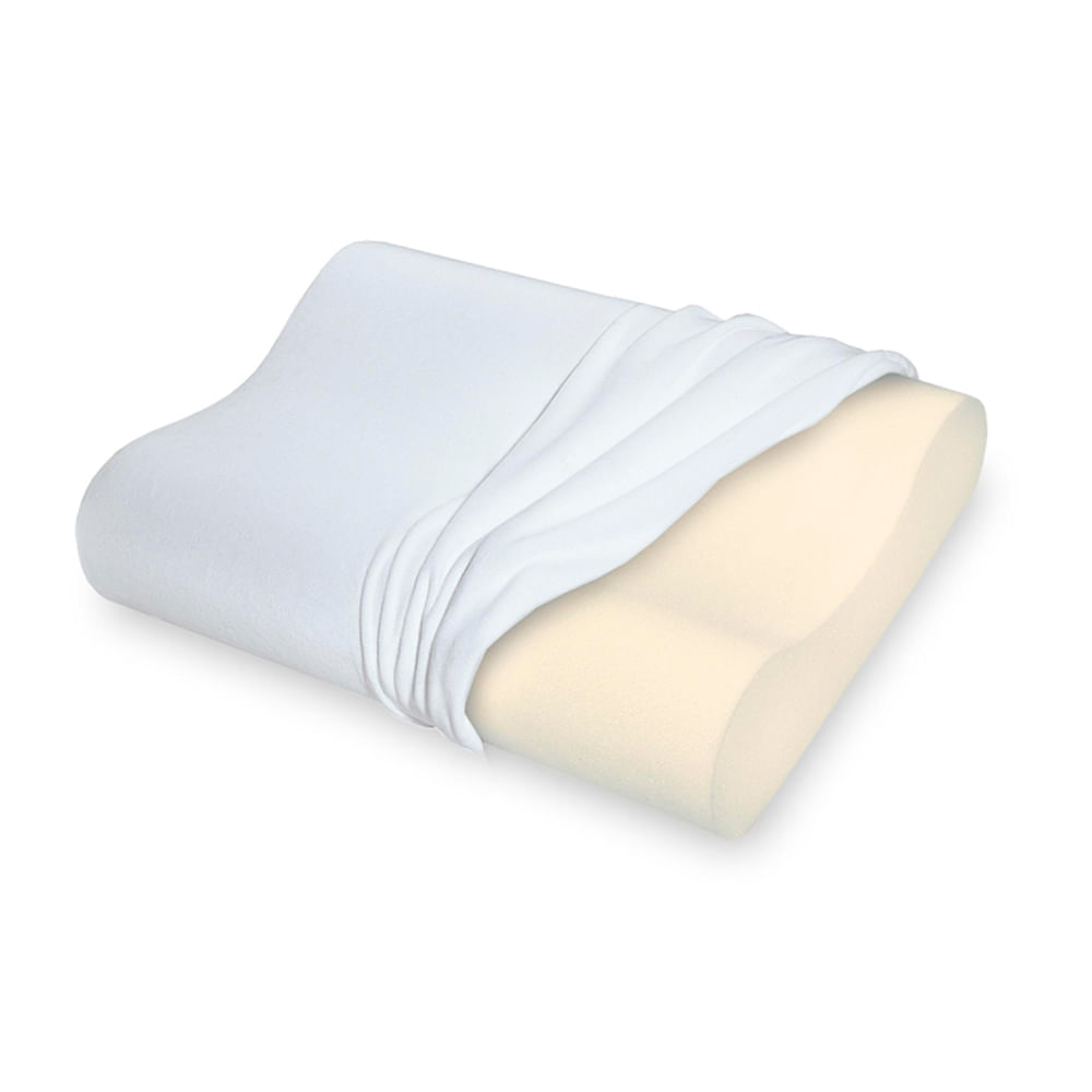 Almohada Ortopédica cervical Visco elástica Memory Pillow Promart