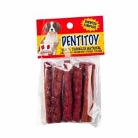 Alimento para Perro DENTITOY Snack Sabor Vacuno Ahumado Paquete 10un