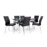 Juego de Comedor Extensible Salamanca 6 Sillas