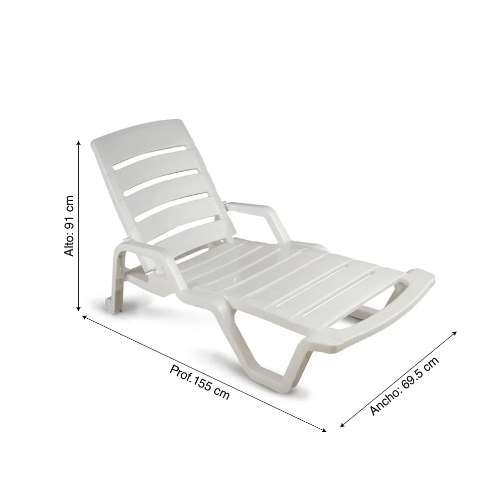 asoleadora cabo blanco blanca