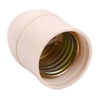 Socket Baquelita E27 Werken con Rosca Niple 1/8""