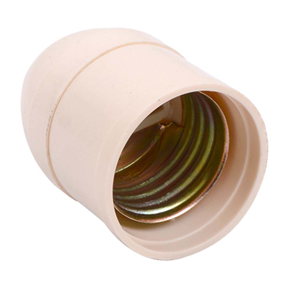 Socket Baquelita E27 Werken con Rosca Niple 1/8""