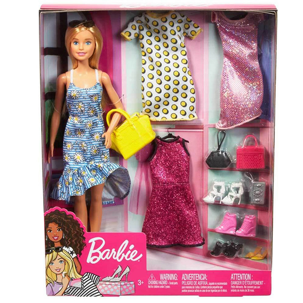 ropero de barbie fashionista