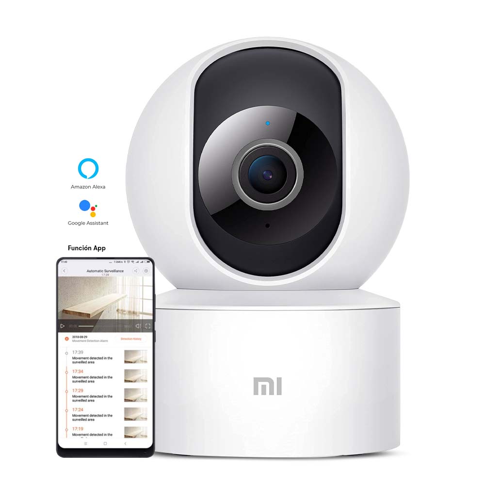 demandante Cuarto Contar Camara Seguridad Xiaomi Mi 360° 1080p Visión Nocturna Detección de  Movimiento - Promart