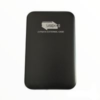 Case Disco Duro Externo Sata 2.5"" Usb 3.0 Presion Laptop Portatil Negro
