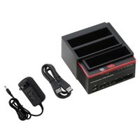 Hdd Docking Station Triple 2.5 3.5 Ide Sata Usb 3.0 Ms Sf/md
