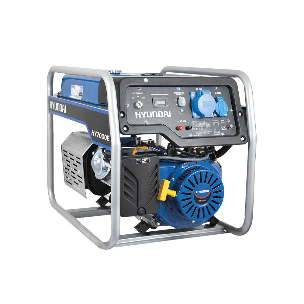 Generador Gasolinero Hyundai Hhy7000Fe | Promart - Promart generador eléctrico promart