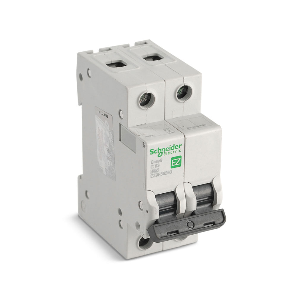 Interruptor Termomagnético Easy9 2x63A 6000A 230V Schneider Electric