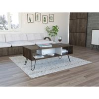 Mesa De Centro Vassel - Habano / Blanco