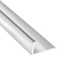 Borde L Aluminio Brillante 12.5mm Kantu