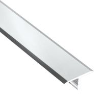Listelo T Aluminio Brillante 20mm Kantu
