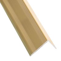 Borde Peldaño Aluminio Champagne Mate 240cm Kantu
