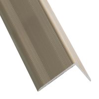 Borde Peldaño Aluminio Bronce Mate 240cm Kantu
