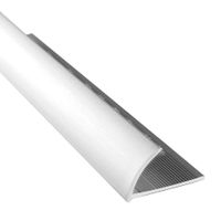 Borde Curvo Aluminio Mate 12.5mm Kantu
