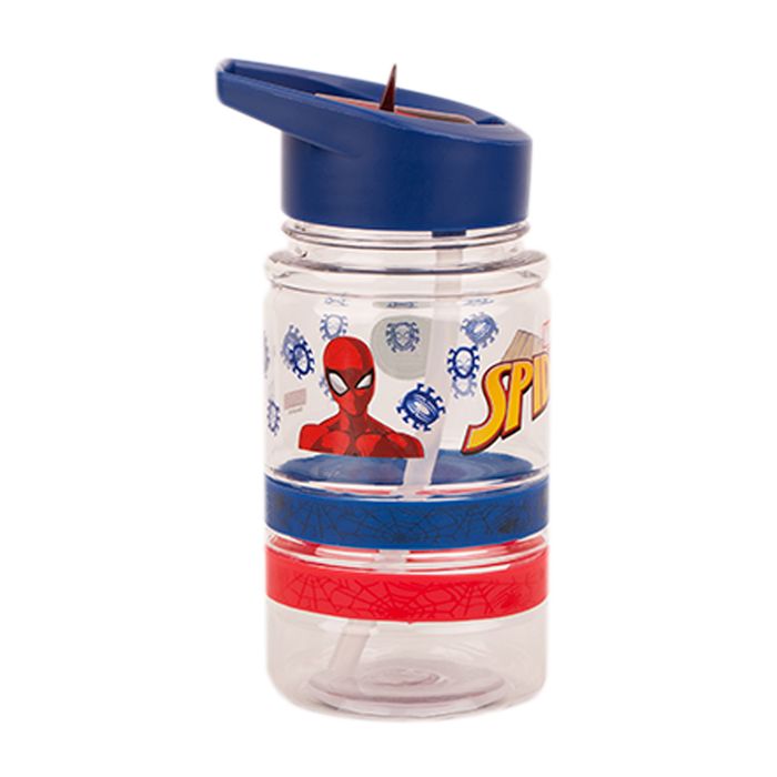 Polipropileno, Silicona, 500 ml Marvel Spiderman Botella de Agua