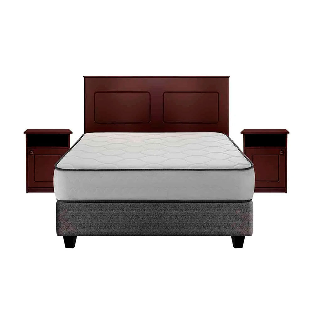 Dormitorio FORLI Polaris Classic 2 Plz + 2 Almohadas + Protector