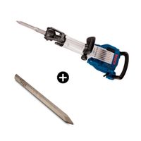 COMBO Demoledor 18.5kg 1700w + Cincel hexa punta 520mm