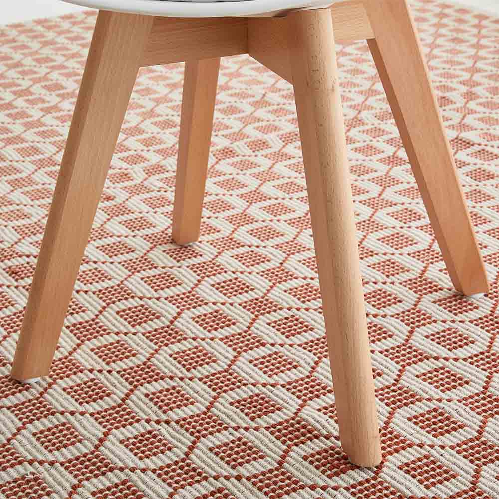 Silla VIVA HOME Blanca Patas con de Madera - Promart