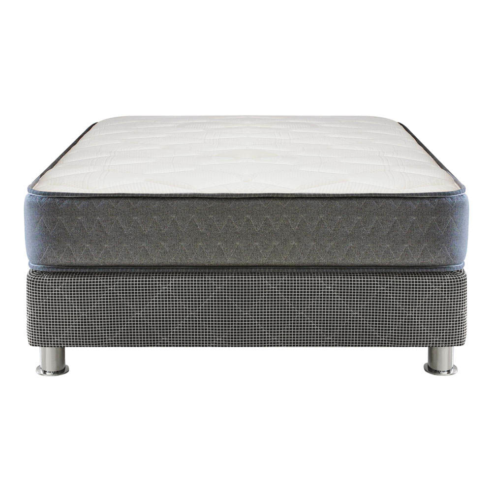Cama Box Tarima FORLI Polaris 1.5 Plz + 1 almohada + Protector