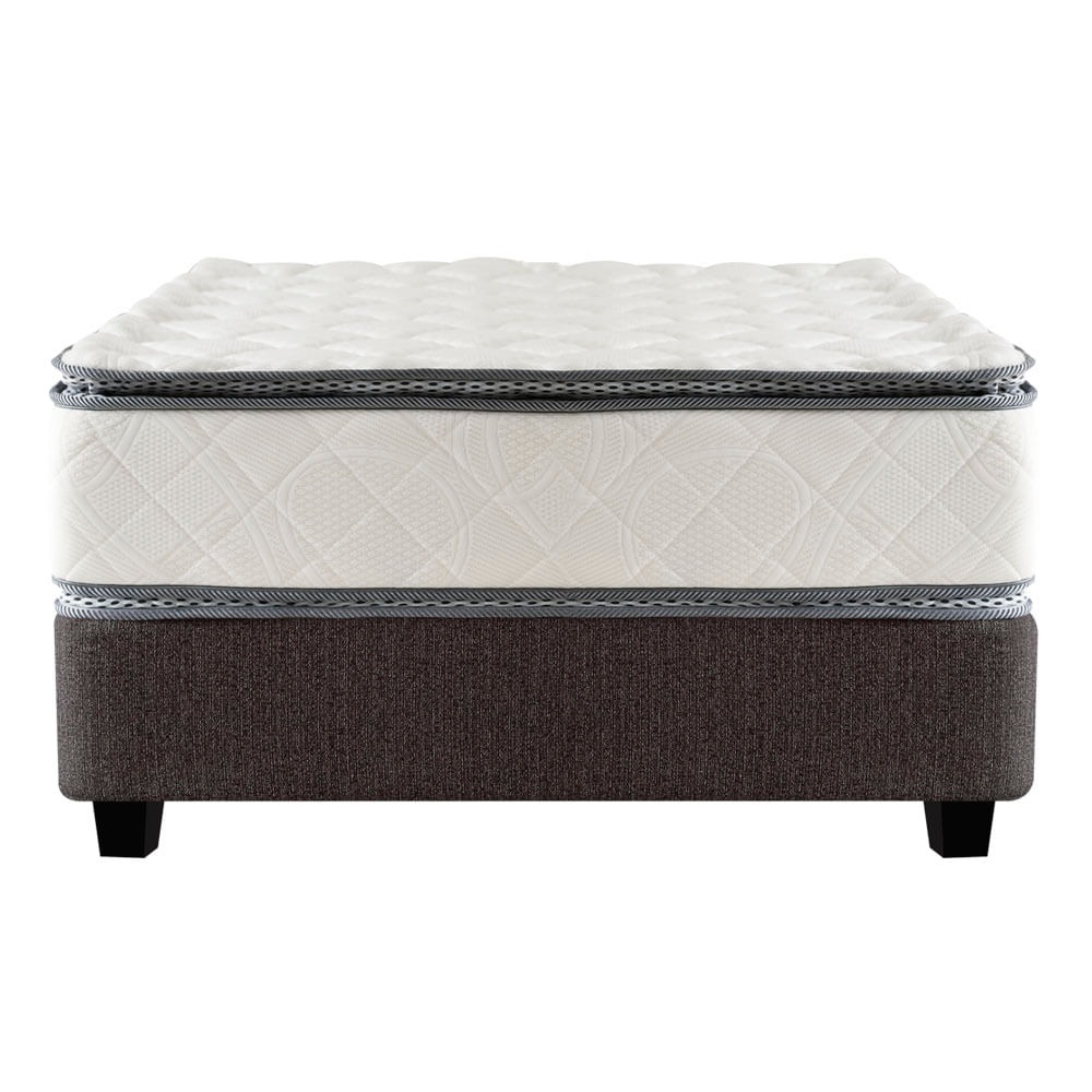Cama Box Tarima FORLI Capella PT 1.5 Plz + 1 Almohada + Protector