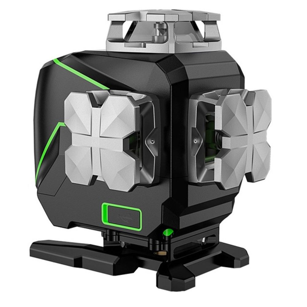 Nivel Laser Verde 4D Huepar S044CG 16 Líneas Bluetooth + Ctrl - Promart