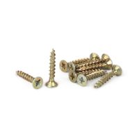 Tornillo Bicromatado 4x25 mm x 10 unidades Spax-S