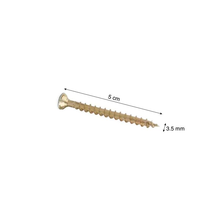 Tornillo Para Montaje Interior De Armario AX De Plástico (50 UN