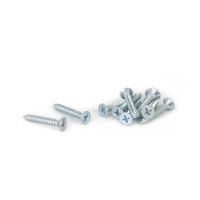 Tornillo Cabeza Plana 8x1"" x 10 unidades