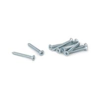 Tornillo Cabeza Plana 10x1 1/2"" x 10 unidades