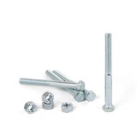 Perno hexagonal + Tuerca CG2 3/8x4"" x 4 unidades