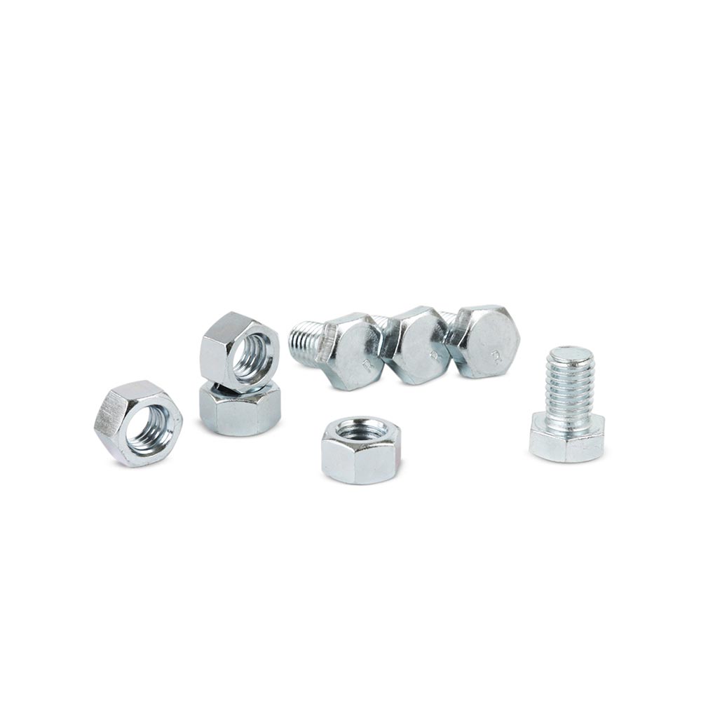 Perno hexagonal + Tuerca CG2 1/2x3/4"" x 4 unidades