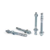 Perno de anclaje 3/8x3 3/4"" x 4 unidades