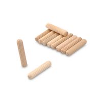 Tarugo de madera ranurado 5/16"" x 10 unidades