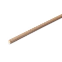 Varilla de madera ranurada 1/2""