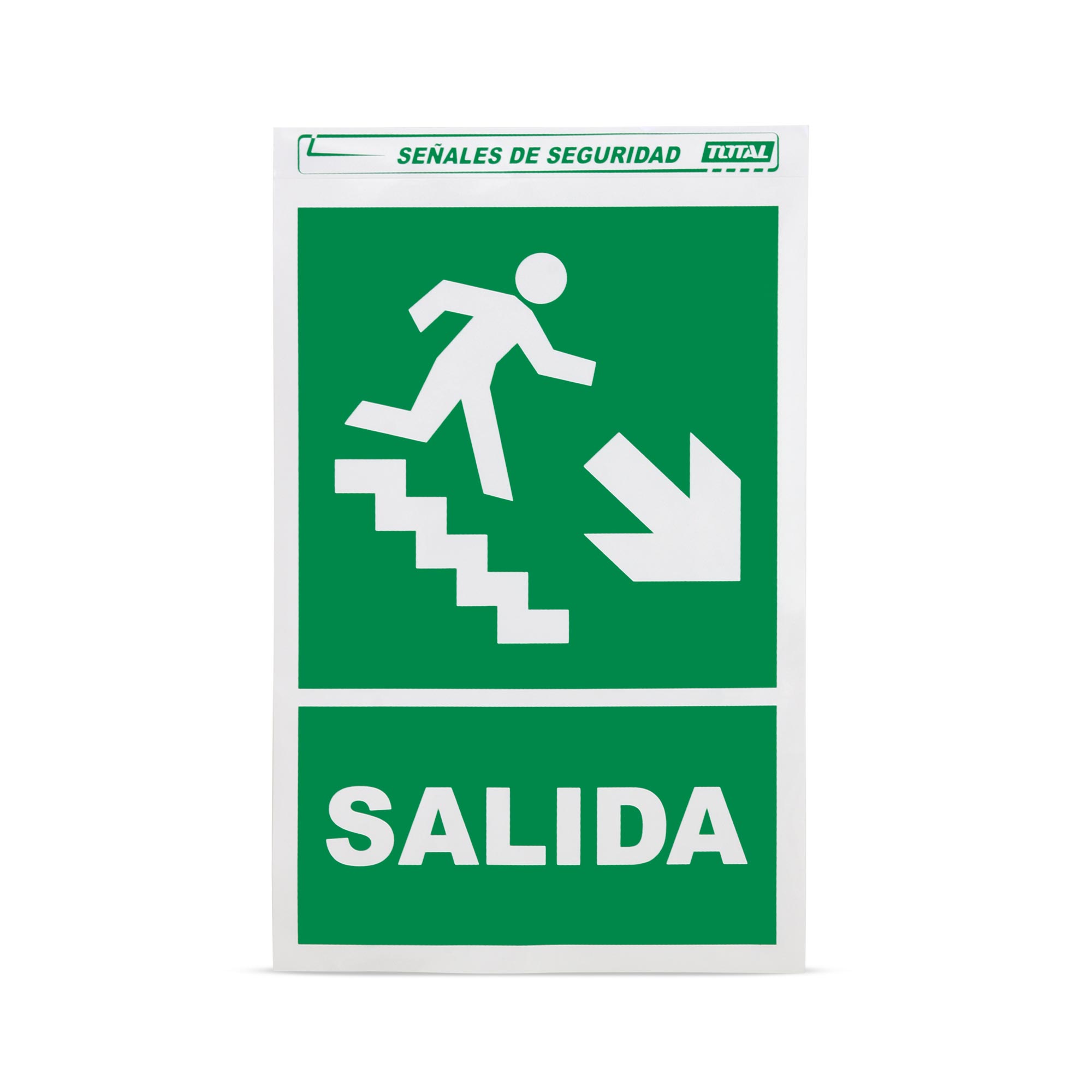 Señal Salida Escalera Derecha