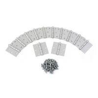 Bisagra Capuchina Aluminio 3""x3"" x 12 unidades