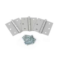 Bisagra Capuchina Aluminio 21/2""x21/2"" x 3 unidades