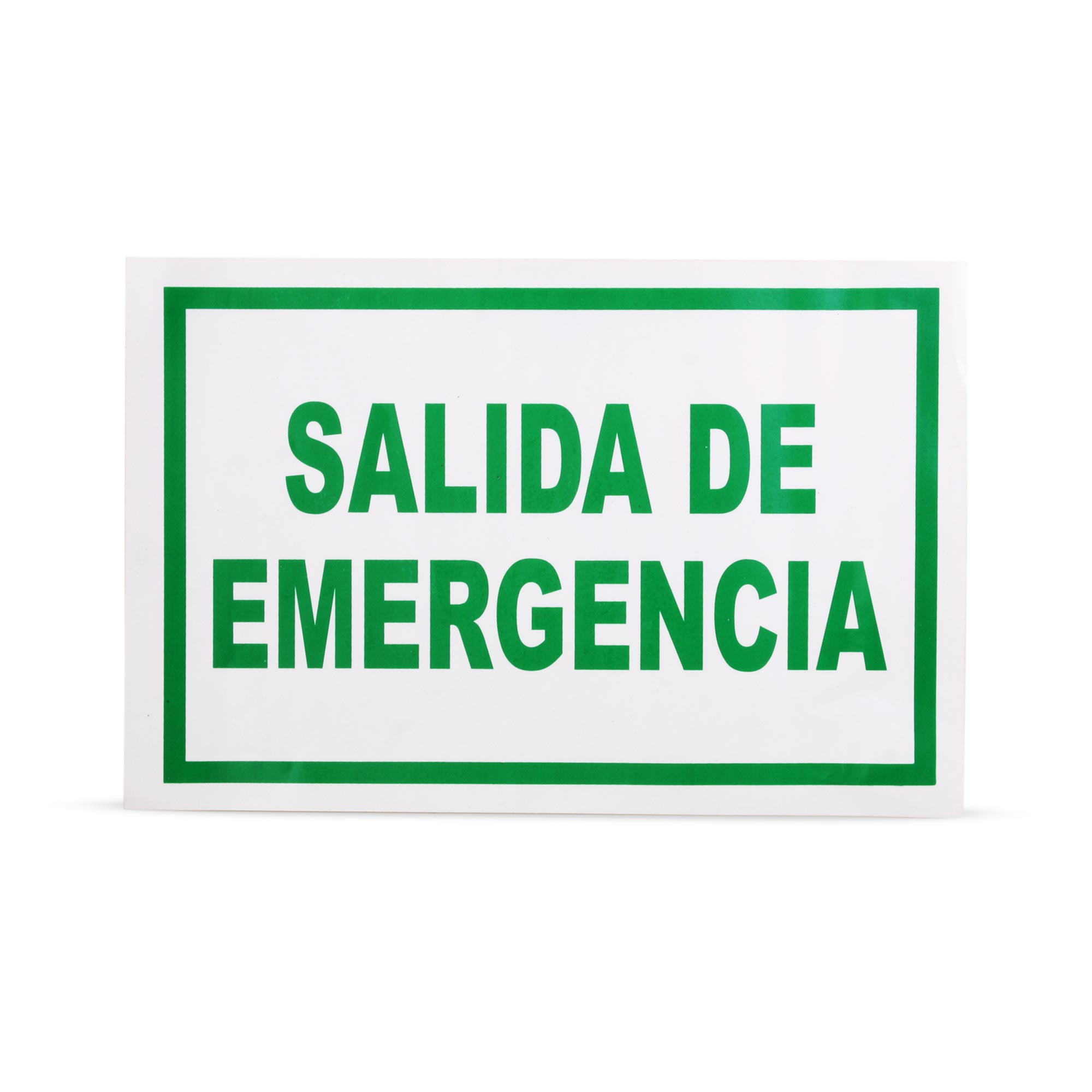 Señal Fotoluminiscente Salida de Emergencia