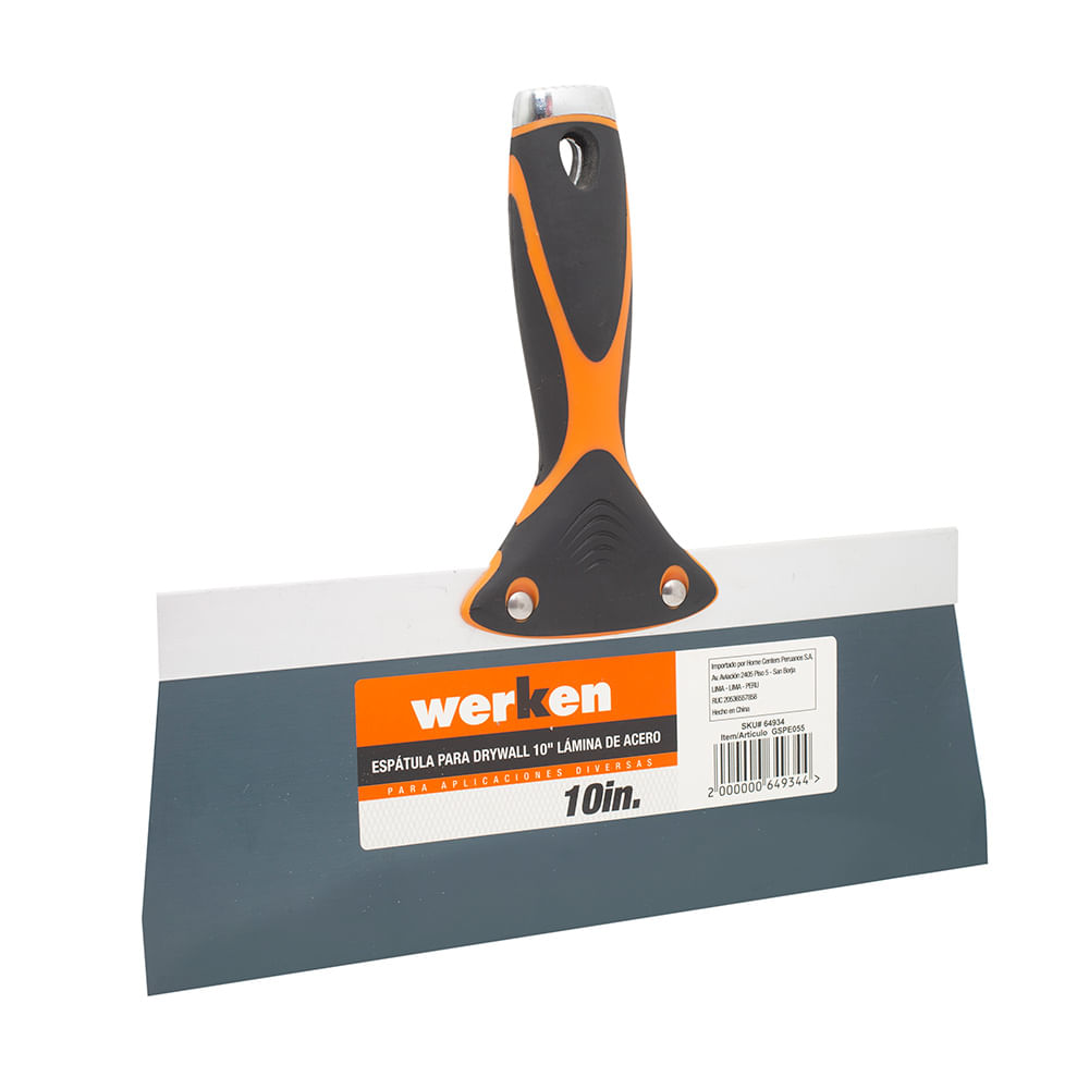 Espátula para drywall 10" Werken Promart