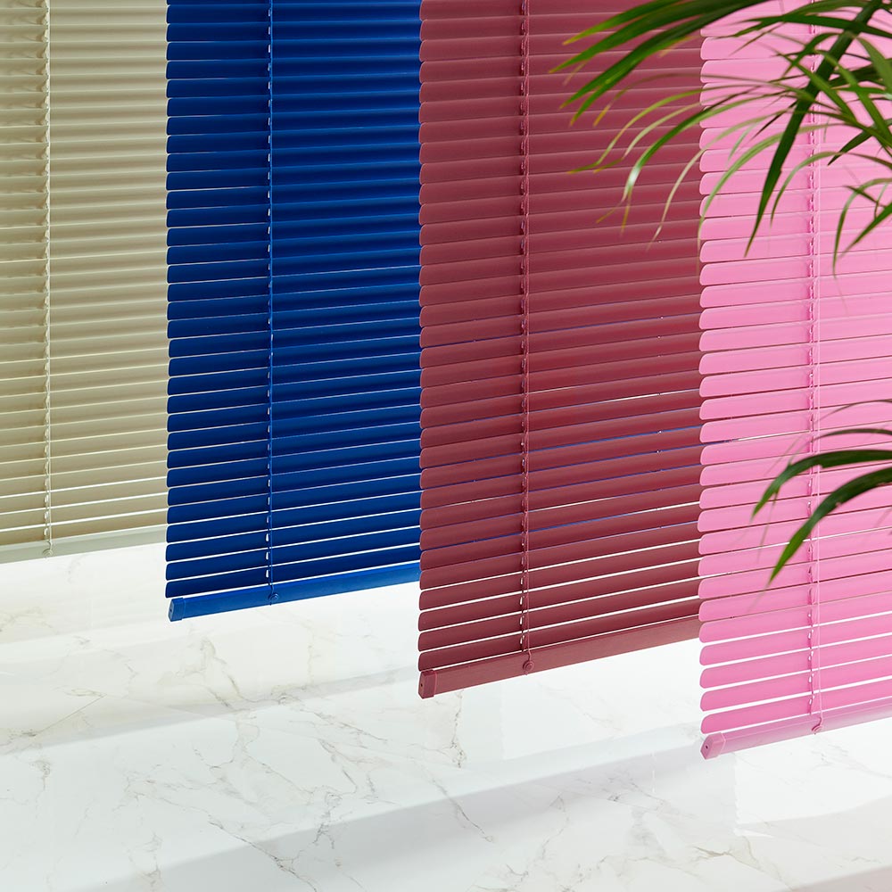 Persiana Horizontal PVC Azul 140x165cm - Promart