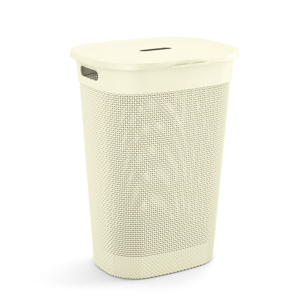 Cesto de ropa Filo Kis Blanco 55 litros - Promart
