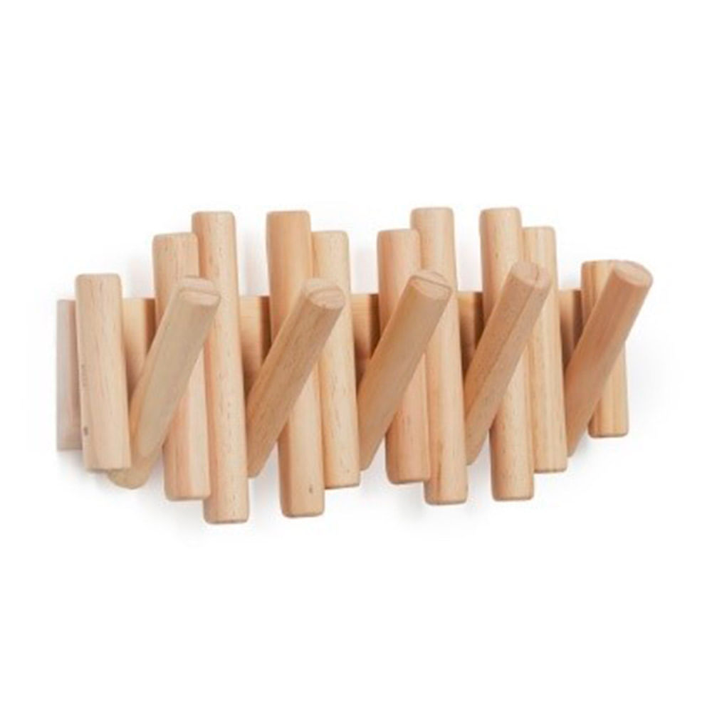 Colgadores de madera para ropa 8 unidades - Promart