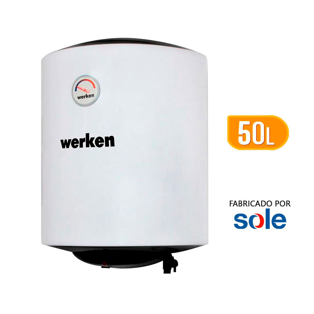 Terma Eléctrica Werken by Sole 50 Lts