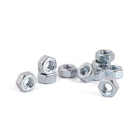 Tuerca hexagonal C 1/4"" x 10 unidades