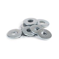 Arandela plana 3/8"" x 10 unidades